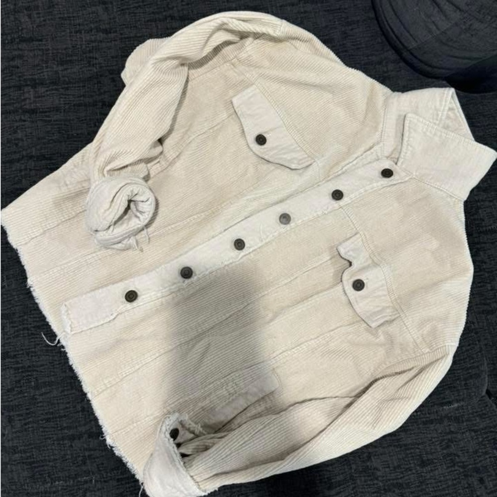 Cream corduroy La Miel women’s jacket - Small!